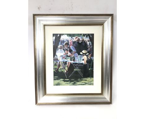 A framed limited edition print on canvas: Shared Memories II by Sherree Valentine Daines. (D) 62x72cm