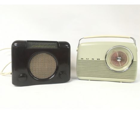 A vintage bakelite radio &amp; Bush radio. NO RESERVE