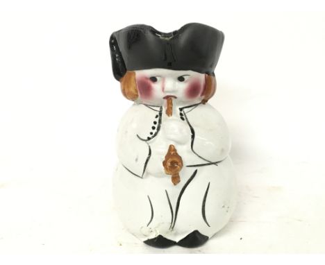 Small Victorian Toby Jug of a man smoking a pipe, approximately 14cm tall. NO RESERVE