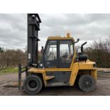 2012 Caterpillar 7 Tonne Diesel Forklift, Ex Main Dealer, Low 3566 Hours, 5 Metre Lift