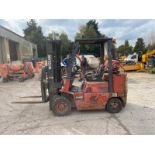 NISSAN - 3.0 Ton Gas Forklift - Triple / Container Spec (4.3m Lift - 9,821 hours)