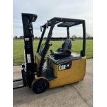2012 Caterpillar EP18CPN 1.6 Electric Forklift Container Spec, Complete With Charger