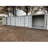 1 x 40ft, 4 Door Side Opening Shipping Container (DELIVERY ONLY)