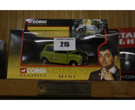A Collection of Corgi Movie and TV related diecast vehicles all in original boxes including the "Back to the Future" De Lorea