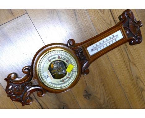 Edwardian barometer, length 58 cm