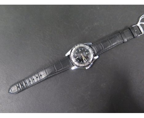 A gentleman's Cardinal Rallye GT manual wristwatch with Arabic numerals to 12, 6 & 9 o'clock baton markers to rest, date aper
