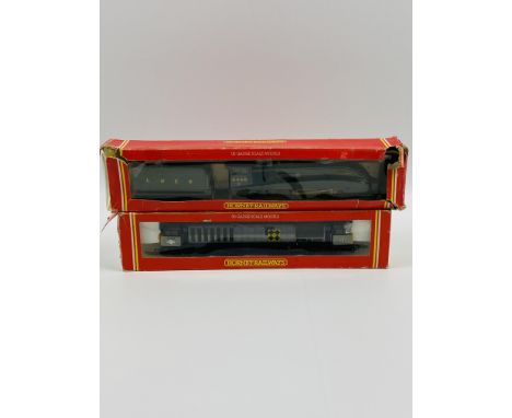 Two Hornby Railways 00 gauge scale models; R.219 BR co-co diesel class 47-NSE; together with R.304 LNER 4-6-2 locomotive Mall