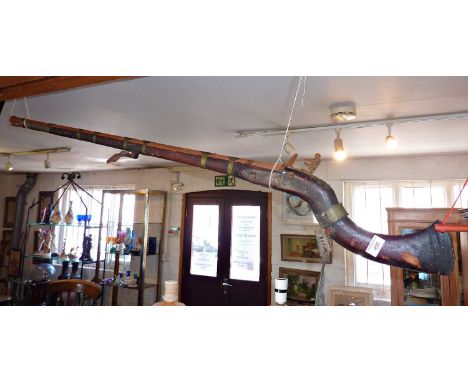 19th c. Afghan/Indian flintlock rifle - please note this item cannot be posted