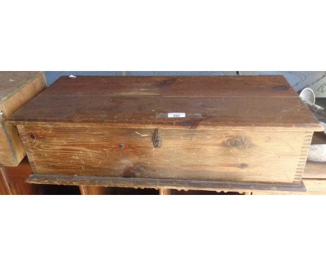 Pine tool box