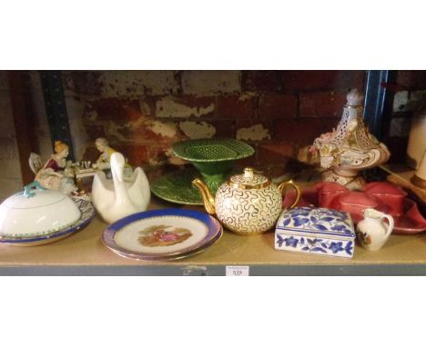 Miscellaneous china (one shelf)