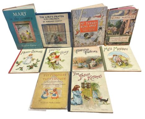VINTAGE CHILDRENS' SMALL FORMAT: 10 Titles: ROSALIND VALLANCE: TITTYMOUSE AND TATTYMOUSE; CHRISTIANA BRAND AND EDRAWRD ARDIZZ
