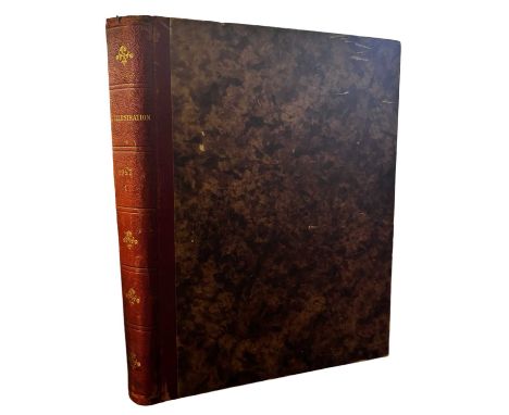 L’Illustration. Rene Baschet. Seven large folio volumes. Which include 1919 [Jan-June], 1920 [July-Dec], 1921 [July-Dec], 192