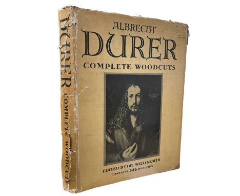 DR WILLI KURTH (Ed): THE COMPLETE WOODCUTS OF ALBRECHT DURER, New York, ND. Hessian boards and original clipped dustjacket (s