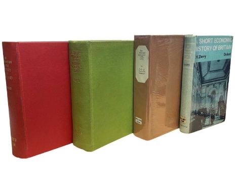 BRITISH ECONOMIC HISTORY: 4 Titles: T K DERRY: A SHORT ECONOMIC HISTORY OF BRITAIN, Oxford, OUP, 1965; DOUGLAS JERROD: AND IN