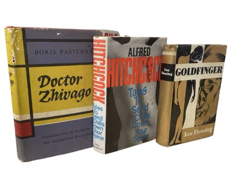 MIXED FICTION: 3 Titles: IAN FLEMING: GOLDFINGER: London, The Book Club, 1959; ELEANOR SULLIVAN (Ed): ALFRED HITCHCOCK'S TALE