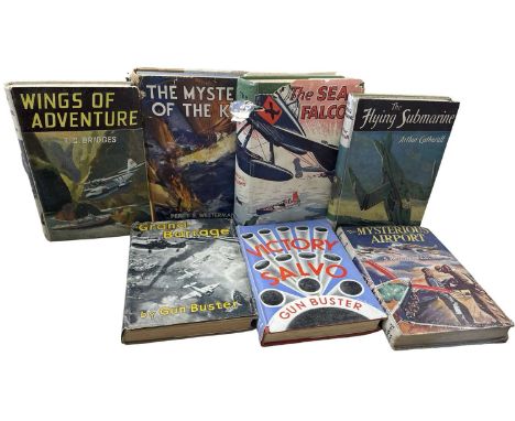 VINTAGE CHILDREN'S FICTION: 7 Titles: T C BRIDGES: WINGS OF ADVENTURE, London, The Children's Press, ; PERCY F WESTERMAN: THE