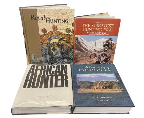 HUNTING INTEREST: 4 Titles: BERT KLINEBURGER: THIS IS THE GREATEST HUNTING ERA, California, Trophy Room Books, 1986, First pr