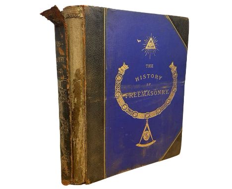 ROBERT FREKE GOULD: THE HISTORY OF FREEMASONRY, ITS ANTIQUITIES, SYMBOLS, CONSTITUTIONS, CUSTOMS ETC. Edinburgh, T C &amp; E 