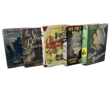 VINTAGE CRIME FICTION: 5 Titles: HENRY CARSTAIRS: DRIFTING DEATH, London, Ward, lock and Co, 1947, Reprint; MICHAEL HOME: THE