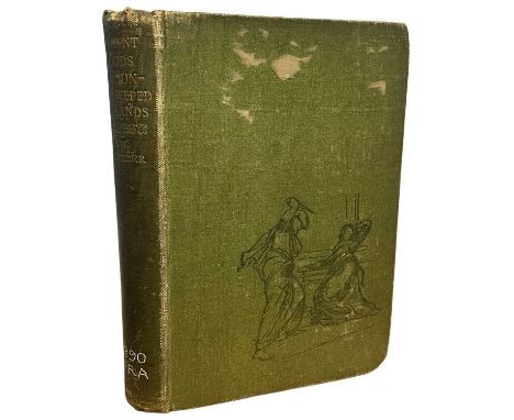 R W FRAZER AND A D McCORMICK (Illus): SILENT GODS AND SUN-STEEPED LANDS, London, Fisher and unwin, 1895. Bound in olive green