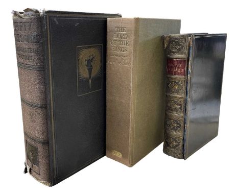 VINTAGE FICTION: 3 Titles: FIFTY TRUE STORIES STRANGER THAN FICTION, London, Odham Press Ltd, 1936; J R R TOLKIEN: THE LORD O