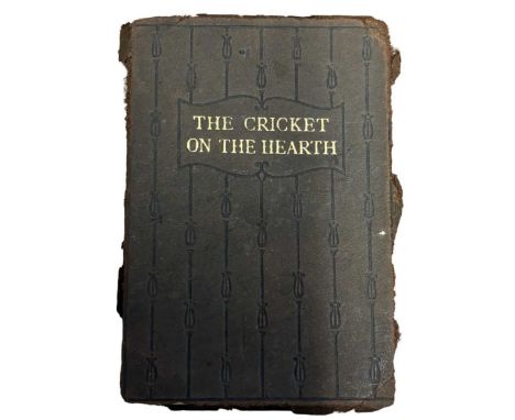 CHARLES DICKENS: THE CRICKET ON THE HEARTH, London, Henry Frowde, ND. Miniature edition in brown wraps with gilt title, colou