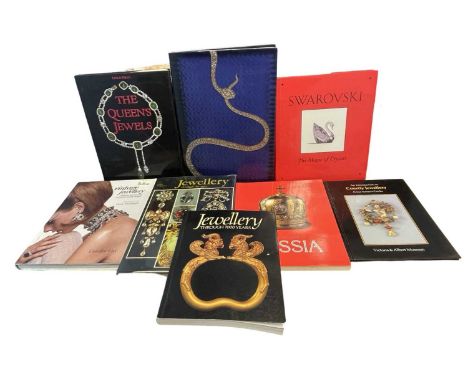 ONE BOX: JEWELLERY INTEREST: 8 Titles: SECRET TREASURES OF RUSSIA - ONE THOUSAND YEARS OF GOLD AND SILVER FROM THE STATE HIST