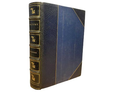 OLIVER WARNER: VICTORY - THE LIFE OF LORD NELSON, Boston, Little Brown and Company, 1958, First edition. Bound in blue half c