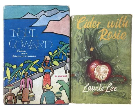A pair of novels: LAURIE LEE: CIDER WITH ROSIE, London, The Book Club, 1959. In original unclipped dustjacket, significat dam