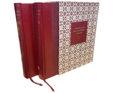 MICHAEL F SUAREZ AND, S.J. AND H R WOUDHUYSEN (Eds) THE OXFORD COMPANION TO THE BOOK, in 2 volumes. Oxford, Oxford University