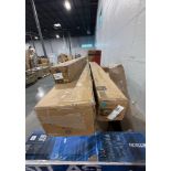 Enzo vanitynatural finish, ￼ garbage can, ZINUS bed piece, & More
