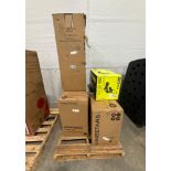 6 foot pre-lit musical grand Nutcracker states product is defective, Ryobi lawnmower, multiple garba