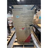 Frigidaire gallery two and one platinum design convertible fridge/freezer states product is damaged