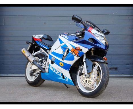2000 Suzuki GSX-R750Y Transmission: manualMileage:Originally supplied by Motorcycle City in Wells, Somerset, this Suzuki was 
