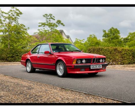 1989 BMW 635CSiTransmission: automaticMileage:86,000 Successor to the race proven E9 3.0CS/CSi, the BMW 6-series was introduc