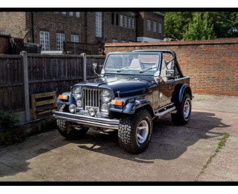 1986 Jeep CJ7 Transmission: manualMileage:51339The Willys Jeep (later Kaiser Jeep or AMC Jeep) is the civilian version of the