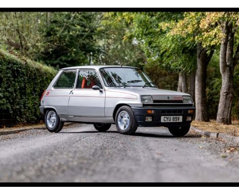 1979 Renault 5 Gordini Mk. ITransmission: manual The Renault 5 Alpine was one of the first hot-hatches, launched in 1976 - go