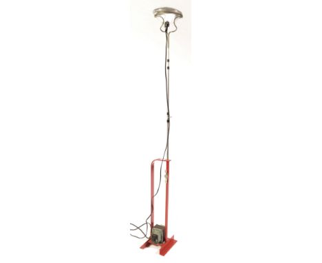 Achille Castiglioni - Flos - Toio - A late 20th century vintage industrial standard lamp / uplighter having an unusual scratc