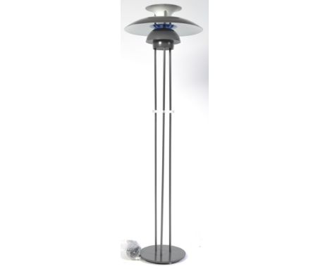 After Poul Henningsen - A contemporary PH5/50 style floor standing / standard lamp comprising of&nbsp;&nbsp;five&nbsp;coated 