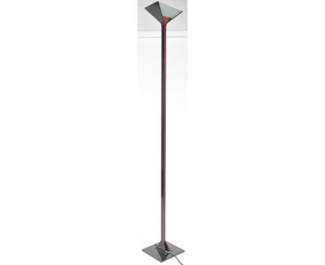 Tobia Scarpa - Papillona - Flos - A contemporary designer floor standing / standard lamp having an ebonised metal constructio