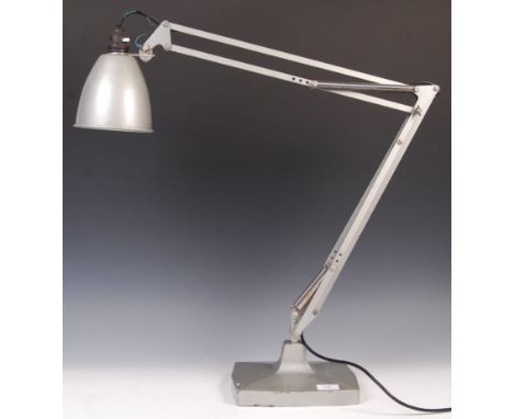 George Carwardine - Anglepoise - Model 1208 Base - Model 1273 Arm - A c1933 vintage industrial angle poise balanced arm desk 