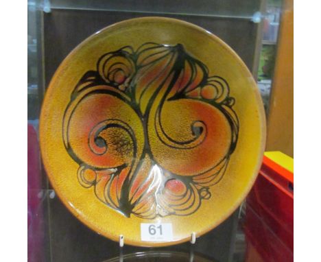 A Poole Pottery 1960's large Aegean bowl