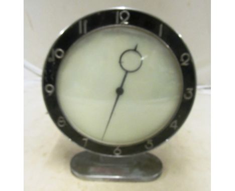 An Art Deco freestanding clock