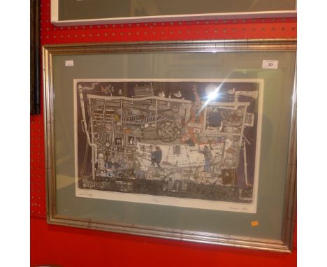 Andre Ellis, lithograph, signed and no 20/150 in pencil