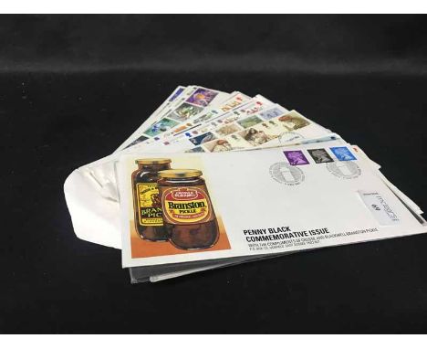 LOT OF FIRST DAY COVERSfrom the 1980s and 90s; including Heraldry Royal Mint mint stamps for the College of Arms Quincentenar