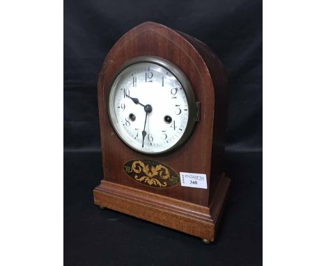 EDWARDIAN MANTEL CLOCK 