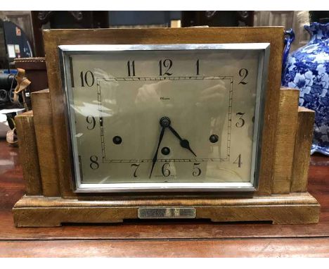 ART DECO MANTEL CLOCK