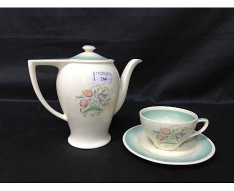 SUSIE COOPER PART TEASET AND A WEDGWOOD PART TEASET 