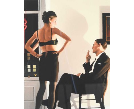 Jack Vettriano OBE (b.1951) Scottish"Night in the City"Signed and numbered 39/495, giclee print, 55.5cm by 45.5cmProvenance: 