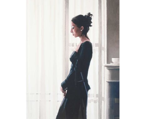 Jack Vettriano OBE (b.1951) Scottish"Beautiful Dreamer"Signed and numbered, limited edition 75/495, giclee print, 76cm by 60c